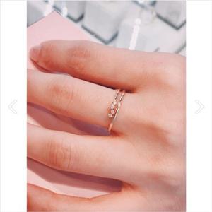 미니골드 14K 메테오르 미스링 반지 RETM4111