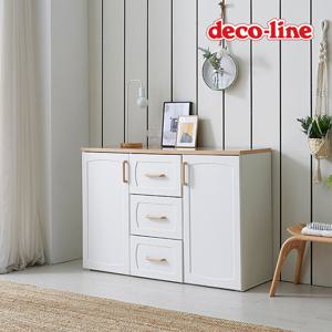 데코라인 코넬 모다 1200 서랍 높은 거실장 DGJ074C (착불)