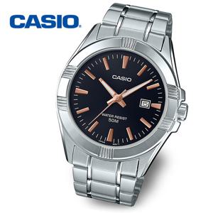 [정품] CASIO 카시오 MTP-1308D-1A2 남성 야광 메탈 손목시계