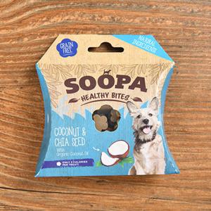 영국수파 그레인프리 100% 헬시바이트 코코넛 & 치아씨드 50g