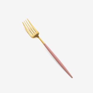 [큐티폴] 고아 로즈골드 디너 포크