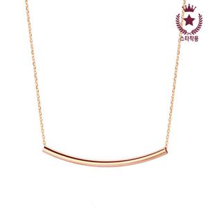 [도로시] 14k 슬림 파이프스틱 목걸이