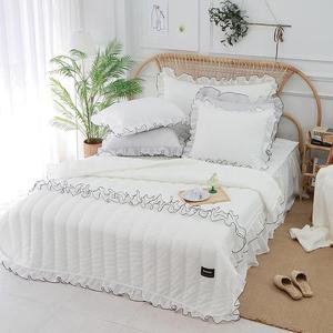 [단잠] 스노우리플 시어서커 캉캉 여름 침구 세트 - Q