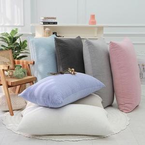 [단잠]  순면  피그먼트 대형등쿠션커버(커버만1장)