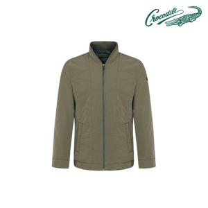 [크로커다일] 피치 원단 불규칙 퀄팅점퍼 CDAA7JP3207