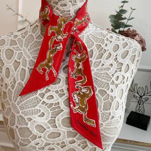 에르메스 CHEVAUX EN LIBERTE 실크 트윌리 H063803S 12