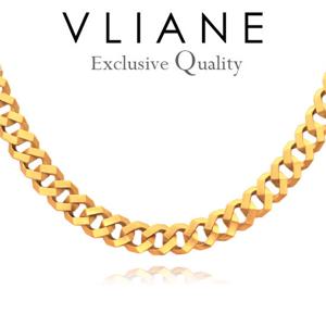 [브리앙] 18K 옥타곤 커브체인 목걸이 (금목걸이,여자선물,명품)