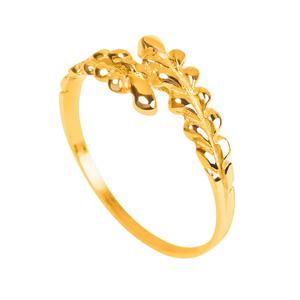 [엘렌쥬얼리]24K 순금 트윈 줄기 금 반지