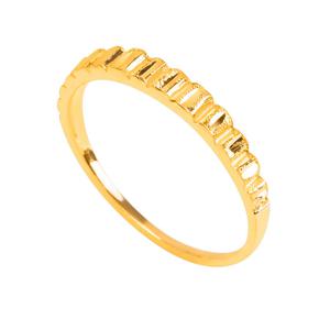 [엘렌쥬얼리]24K 순금 세로 컷팅 금 반지