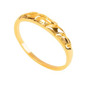 [엘렌쥬얼리]24K 순금 커브 컷팅 금 반지