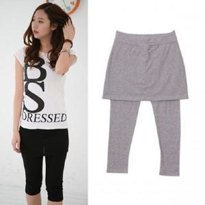 면스판 7부 치마 레깅스 스커트 팬츠 여성 의류