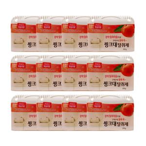 해피룸  싱크대탈취제  150g  복숭아향 12개1세트