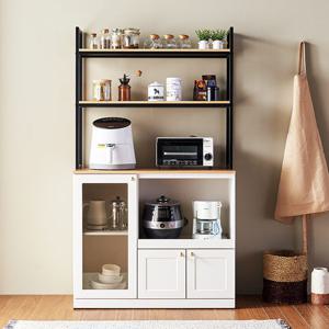 주방 다용도수납장 로시 그릇장 부엌장 틈새장 멀티선반