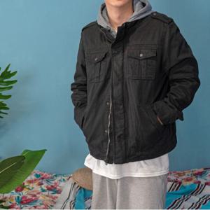 리바이스 밀리터리 후드 재킷 양털 LM8RC364