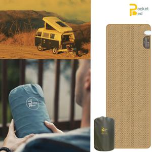 포켓베드 DC12V 멀티 캠핑프로_카키 캠핑/차박 1인용 전기매트
