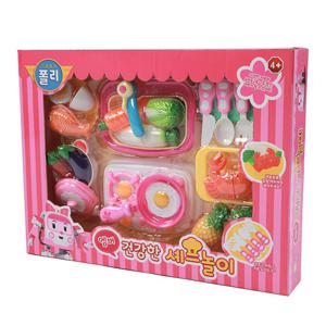 로보카폴리 엠버의 건강한 셰프놀이