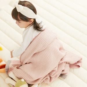 디자인스킨 캔디 모달 와플 블랭킷  아기 이불