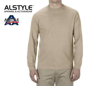 트리플에이 AAA 1304 무지 긴팔티 샌드