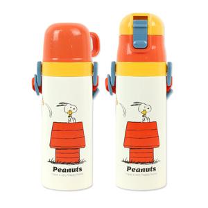 스누피 레트로 초경량 투웨이 스텐 보틀 470ml 보냉병