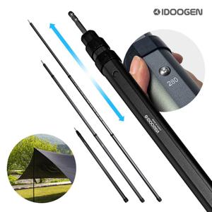 아이두젠 가변식 조절형 알루미늄 텐트 타프 폴대 D형 280