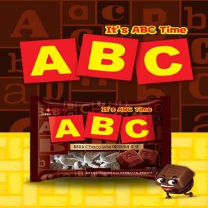 롯데 ABC초콜렛 187g x2 무