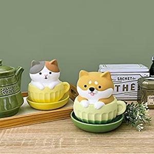 [그린에버] 일본 Decole ECO 도자기 가습기 찻잔 시바 AG-28088