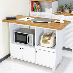 루돌프 1200 수납형 홈바 아일랜드식탁 (착불)