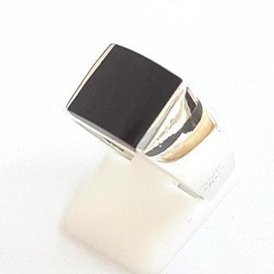 [블루케이] 오닉스 원석 반지 211021-02 8월탄생석