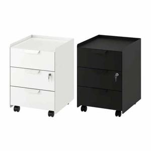 이케아 TROTTEN 트로텐 이동식3단서랍유닛/책상서랍장/사무용품