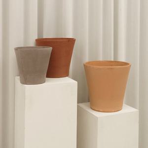 데로마 바소 코노 16cm (받침세트) 이태리토분 화분