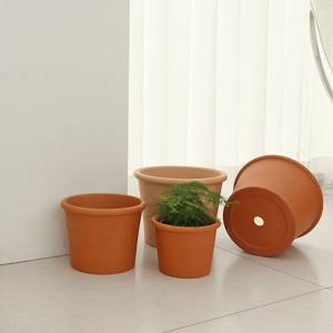 데로마 실린드로 볼다토 14cm (받침세트) 이태리토분 화분