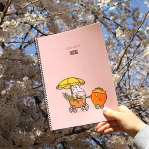 [핑크풋] 1500당근모눈원링노트 5mm