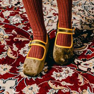 [빔보빔바]빔보빔바 파이핑투톤벨벳 여아구두