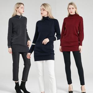 로코엘라 마리 튜닉 터틀넥 롱니트 3종