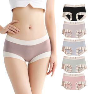 데일리프렌즈 5 + 1 심리스 노라인 요일팬티 임산부 투톤팬티