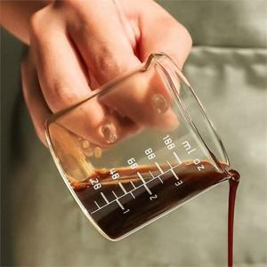 [마물샵] 카페 내열유리 밀크저그 샷잔 시럽잔 2P