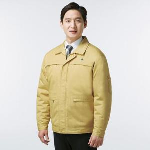 KSK 218 겨울 민방위복 노란색점퍼 공무원 자켓 을지훈련