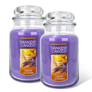 양키캔들 자캔들 라지자 대 레몬 라벤더 623g (2개)