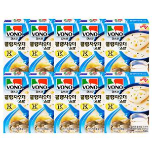 [농심]보노 스프 클램차우더 3포x10개