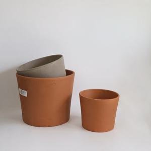 데로마 바소 실린드리코 30cm (받침세트) 이태리토분