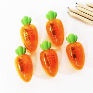 [핑크풋] 당근 연필깎이 미니 포켓 사이즈 단체선물