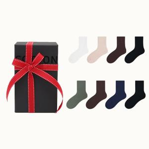 [NY코튼클럽] 8001 남여 초극세사 쫀쫀 수면 양말 4족 선물세트