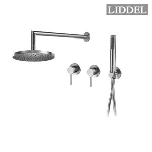 [리델] 4홀 벽매립 해바라기 샤워수전 GWS-7019-1-BN 니켈