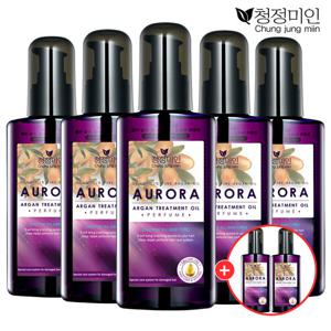 오로라 아르간오일 헤어에센스 140ml 5개+본품 2개더