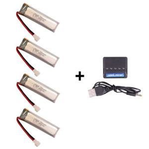 [시마] SYMA  Z4용 배터리4개+5in1멀티충전기