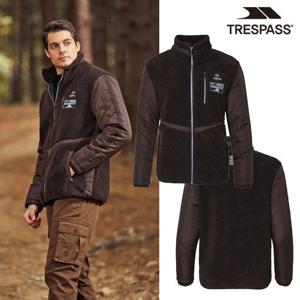 [트레스패스]DLX 남성 슬로우라이프 플리스자켓 브라운