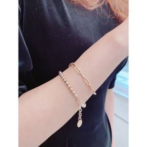 미니골드 14K 핑키볼팔찌 (대) BNKM4219