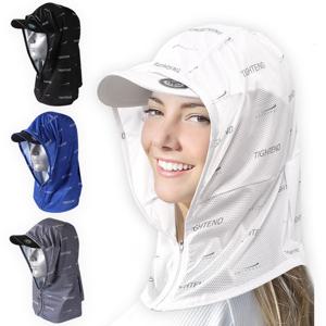 파니파오 후드 얼굴 햇빛가리개