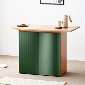 수납홈바 1300 미루 반타원형 아일랜드식탁 테이블 주방