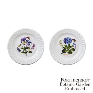 [포트메리온]보타닉가든 엠보스드 브레드접시 16cm 2p(BK)